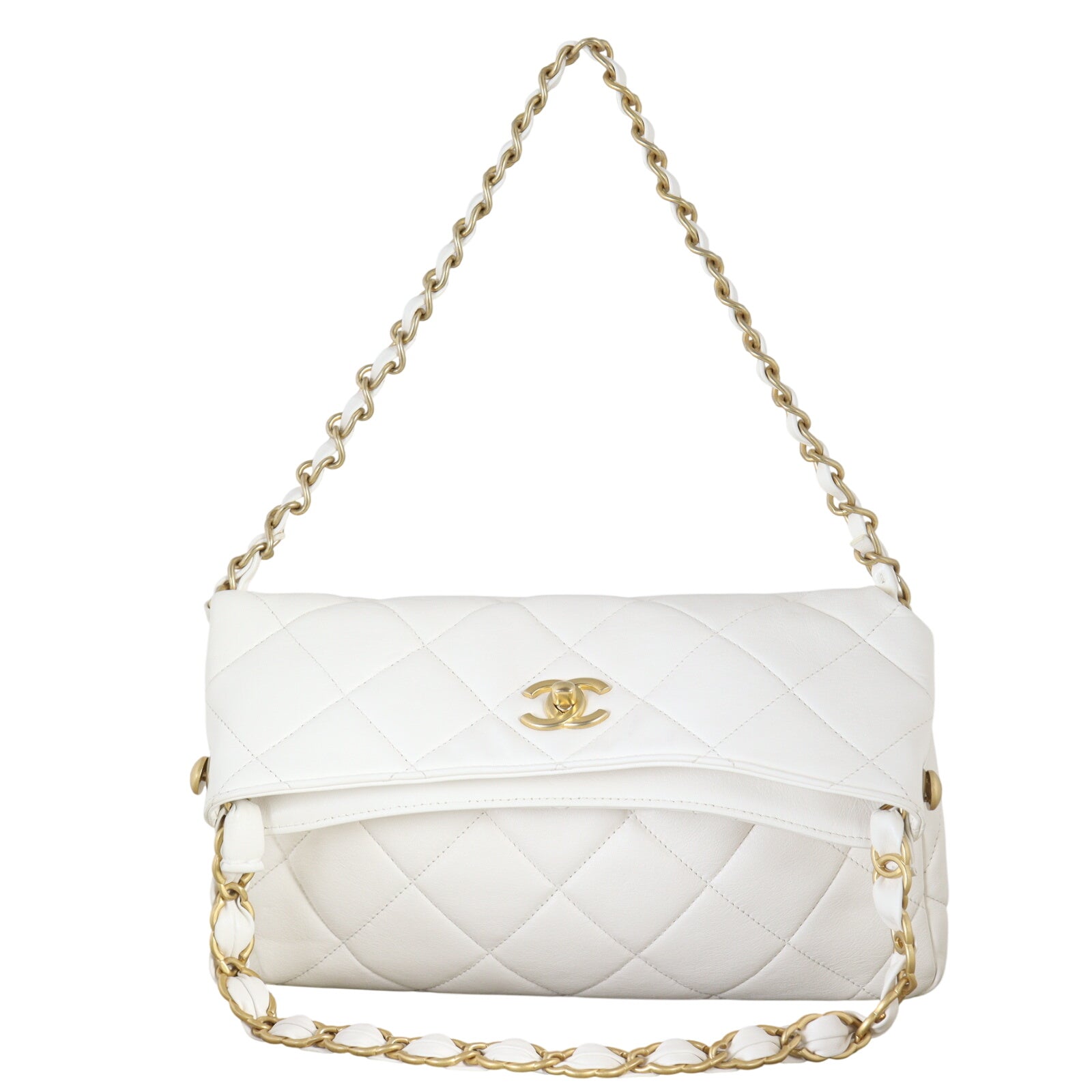 Chanel Logo Strap Fold Over Bag_IMG_3689.jpeg