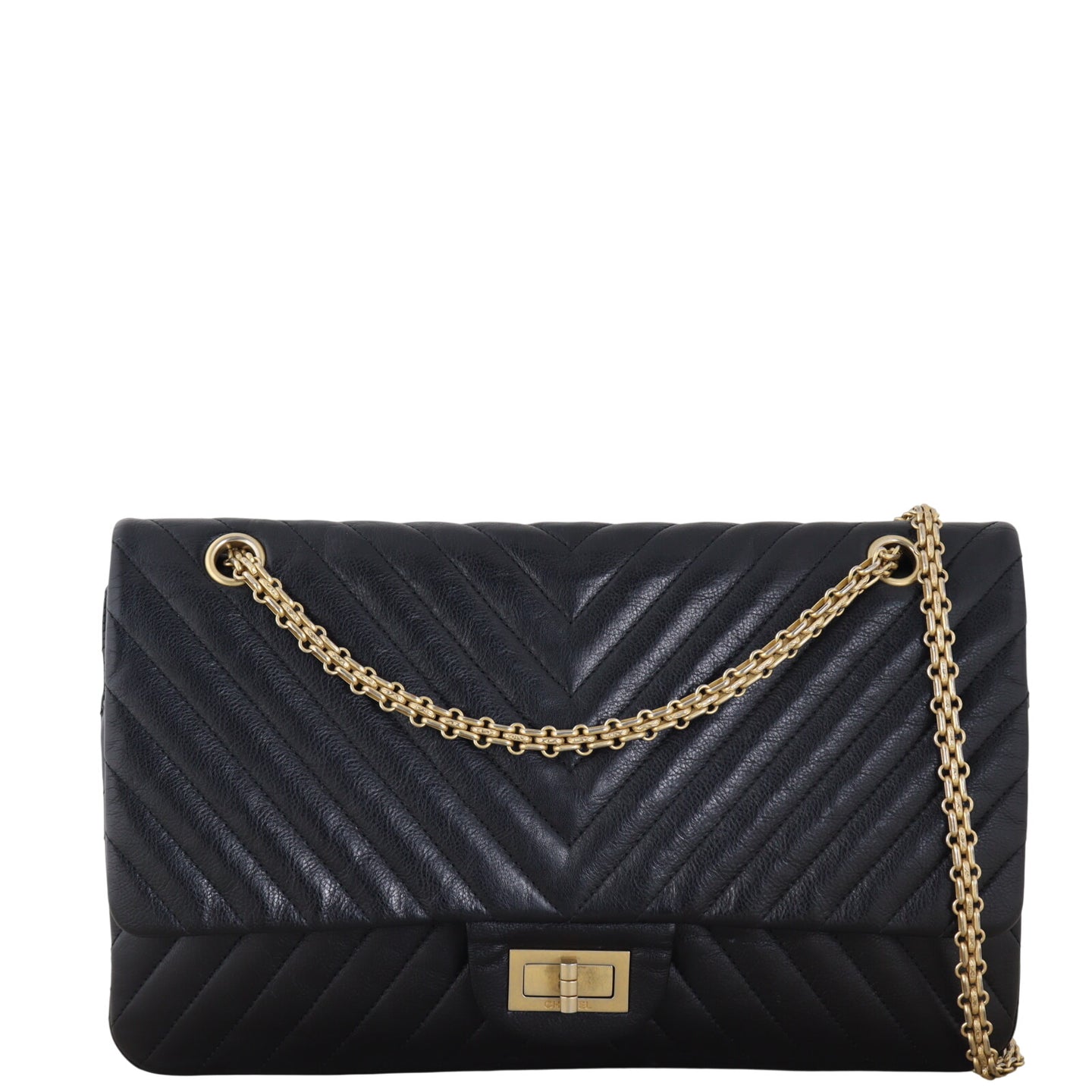 Chanel Reissue 226 Double Flap Chevron_IMG_1938.jpeg