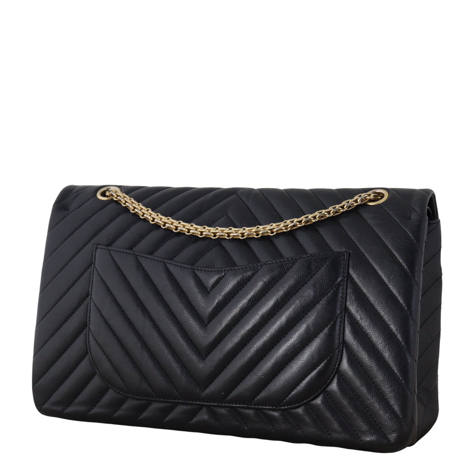 Chanel Reissue 226 Double Flap Chevron_IMG_1939.jpeg