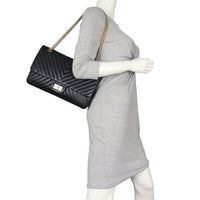 Chanel Reissue 226 Double Flap Chevron_IMG_2218.jpeg