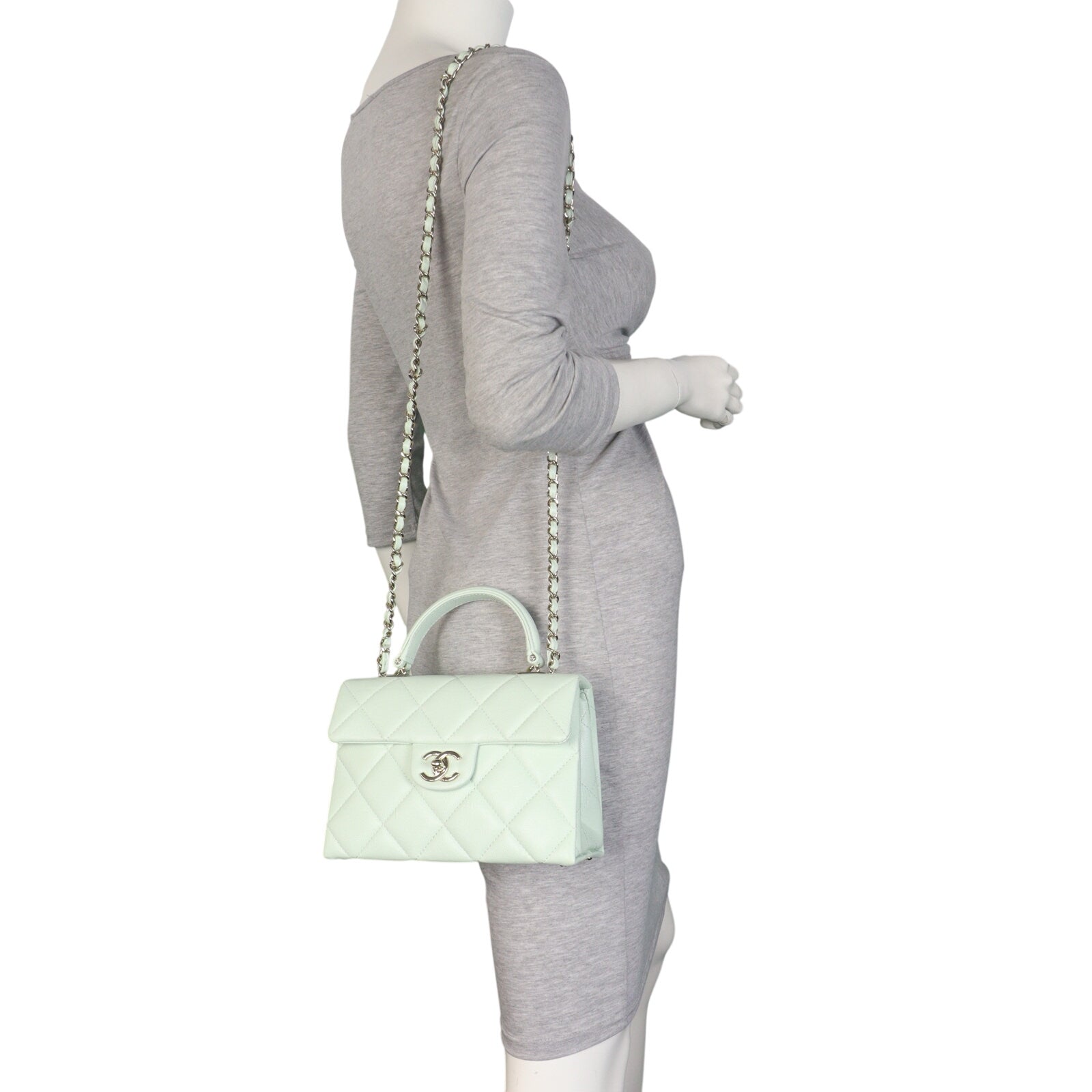 Chanel Retro Twist Top Handle Flap Mini_IMG_4857.jpeg