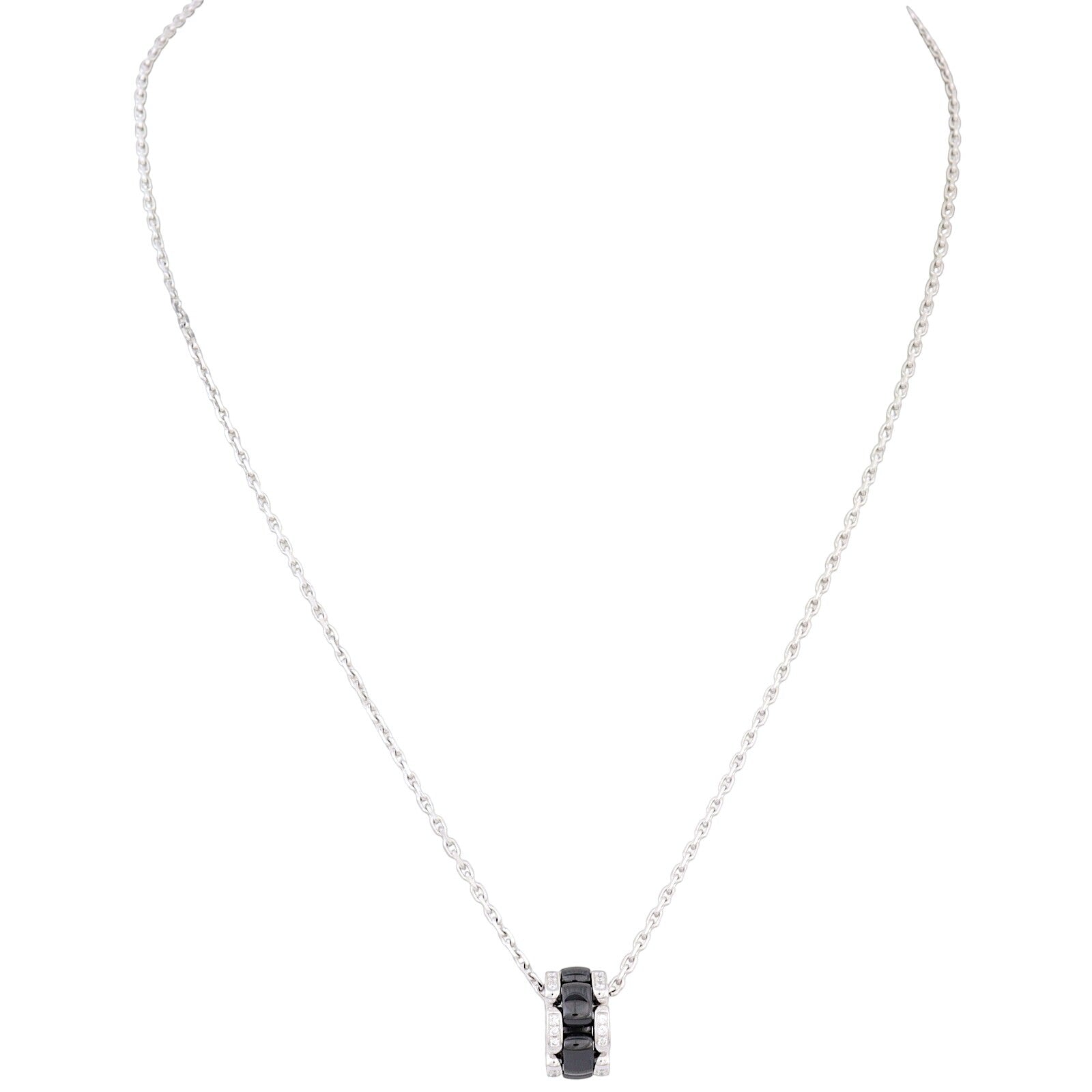 Chanel Ultra Diamond 18k White Gold Ceramic Necklace _IMG_9947.jpg