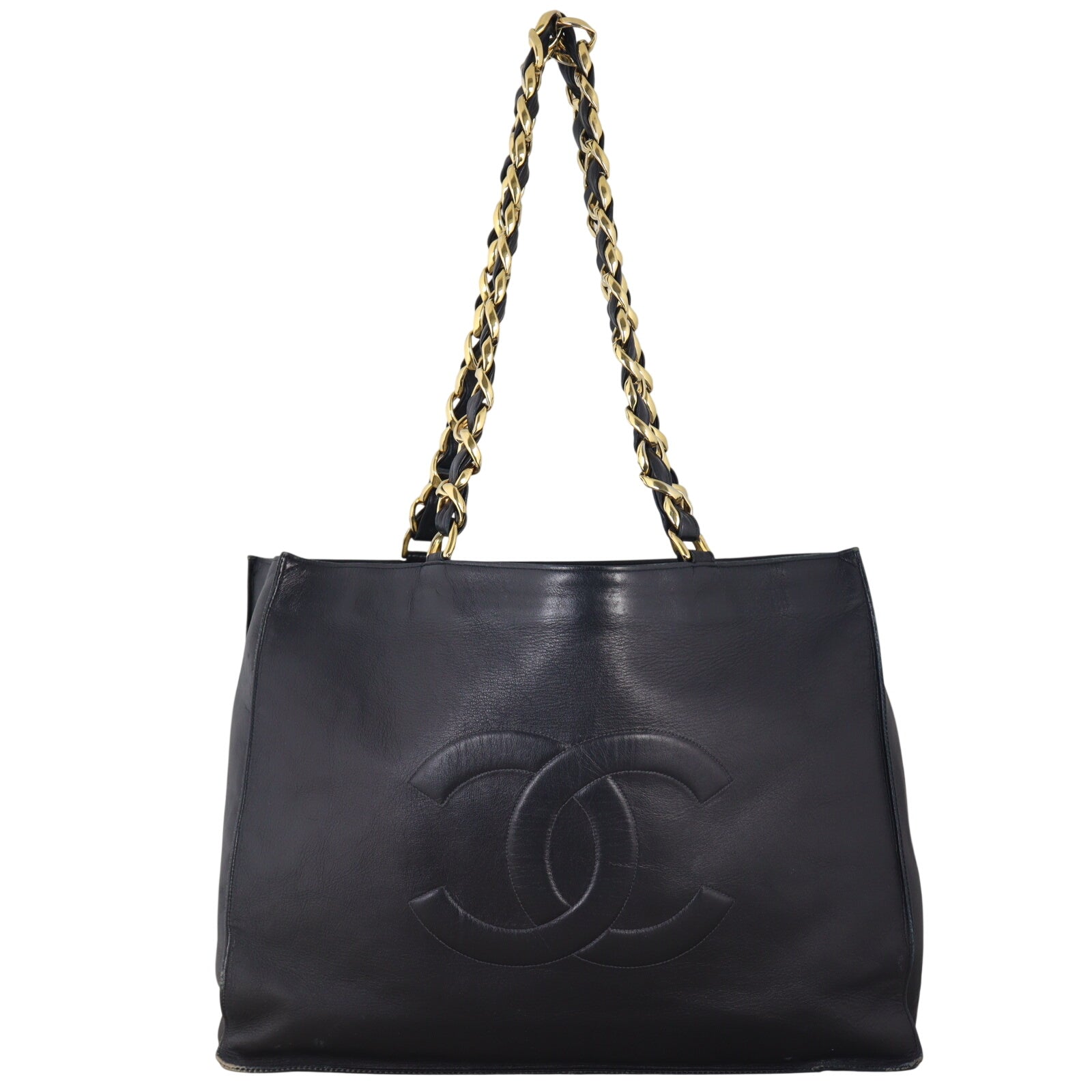 Chanel Vintage CC Jumbo XL Chain Shoulder Bag_IMG_7233.jpeg