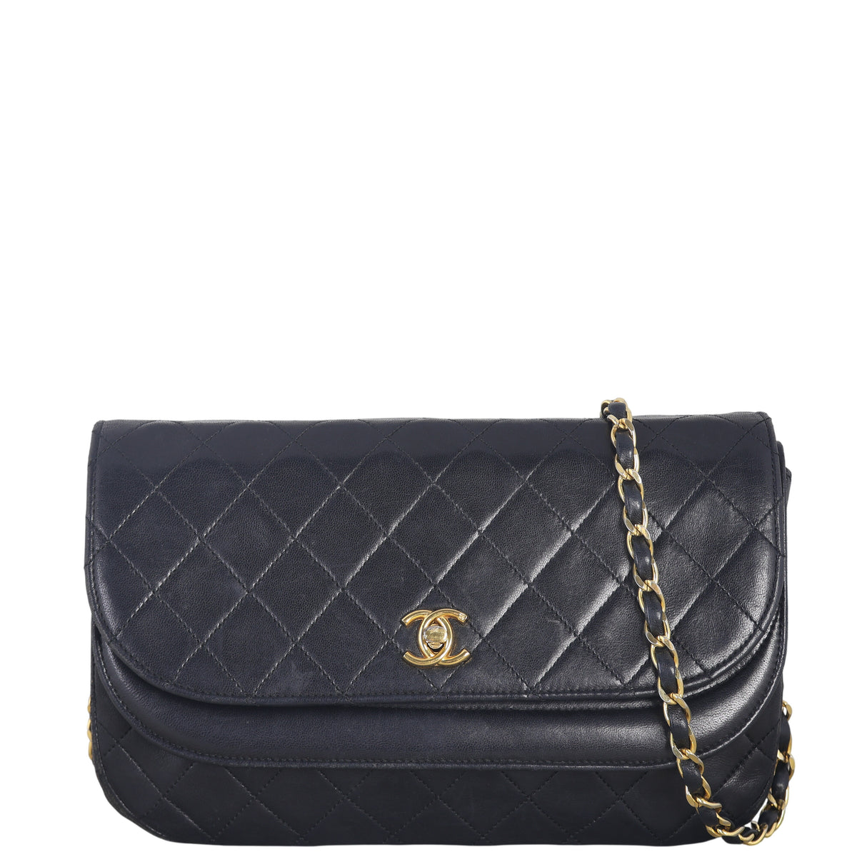 Chanel Vintage Half Moon Double Flap Bag _IMG_5655.jpeg