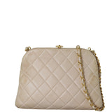 Chanel Vintage Kisslock Clutch on Chain (beige)_IMG_2960.jpeg