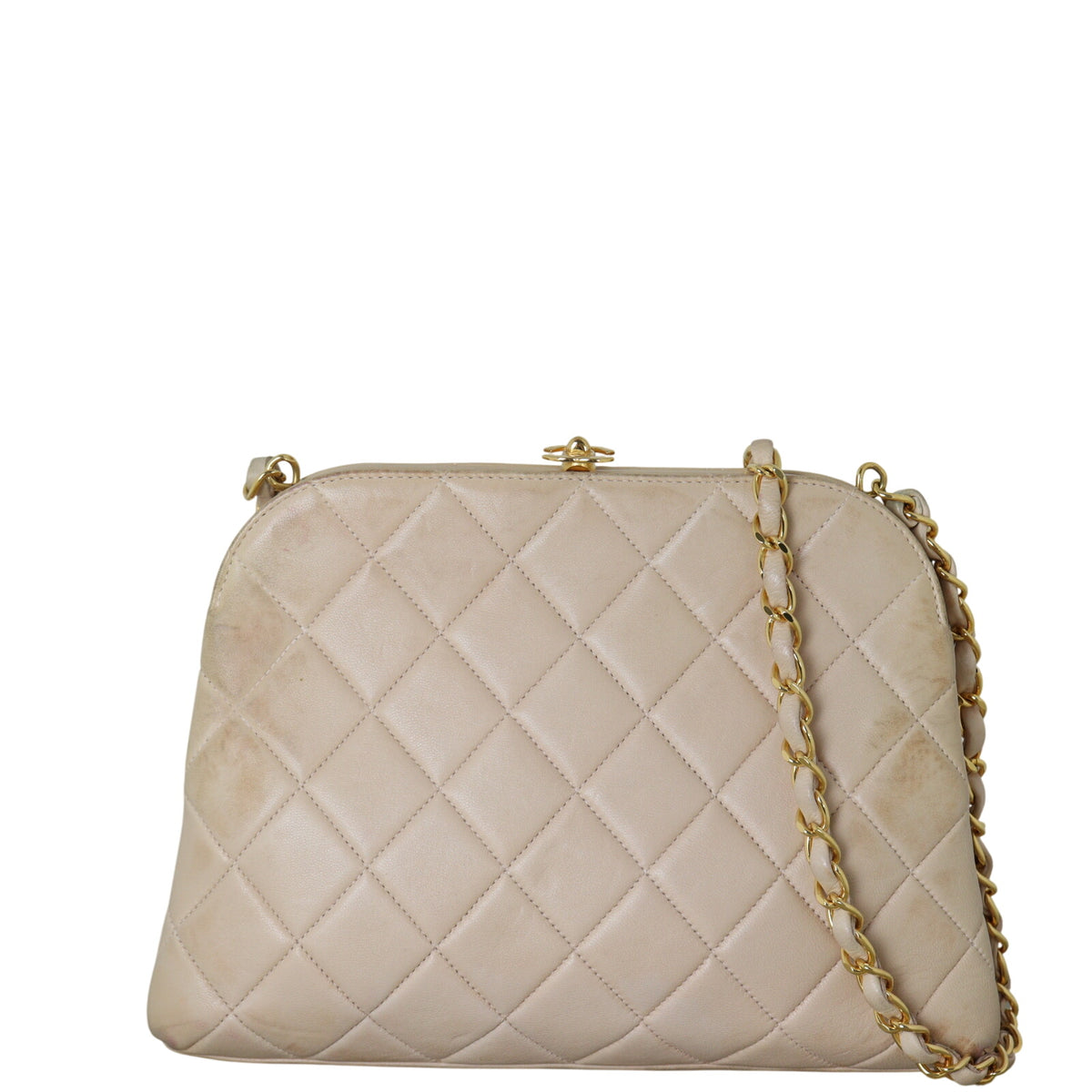 Chanel Vintage Kisslock Clutch on Chain (beige)_IMG_2960.jpeg