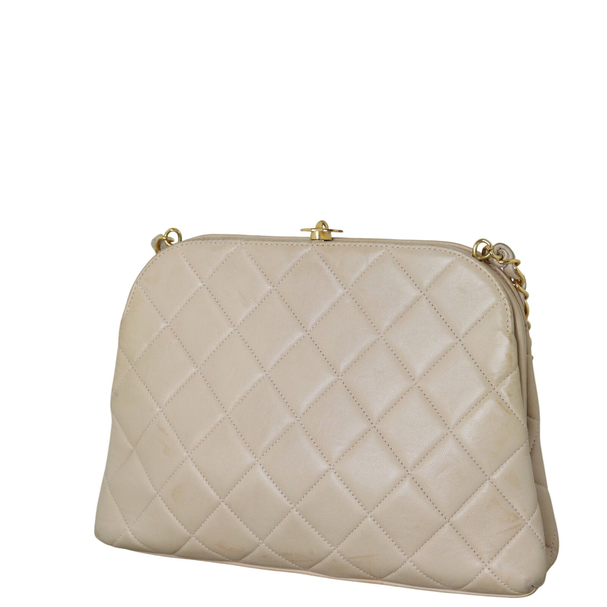 Chanel Vintage Kisslock Clutch on Chain (beige)_IMG_2961.jpeg