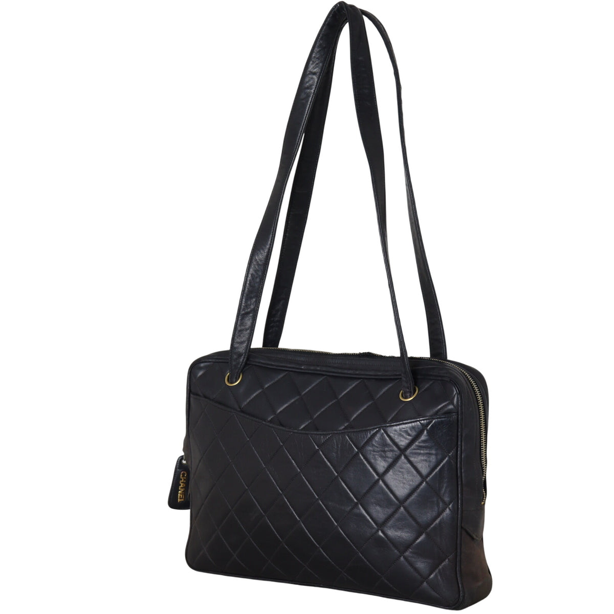 Chanel Vintage Quilted Zip Shoulder Bag_IMG_3002.jpeg