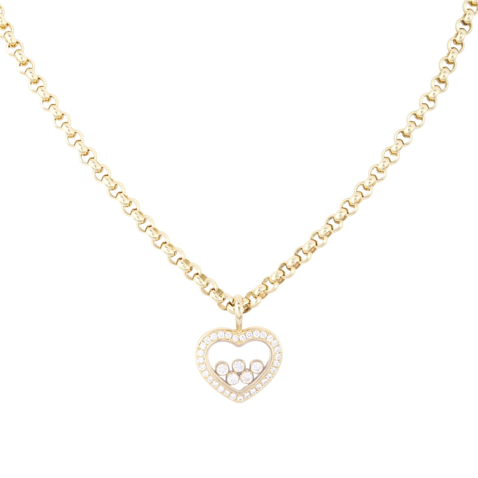 Chopard Happy Diamond Heart 18k Yellow Gold Pendant Necklace_IMG_8817.jpg