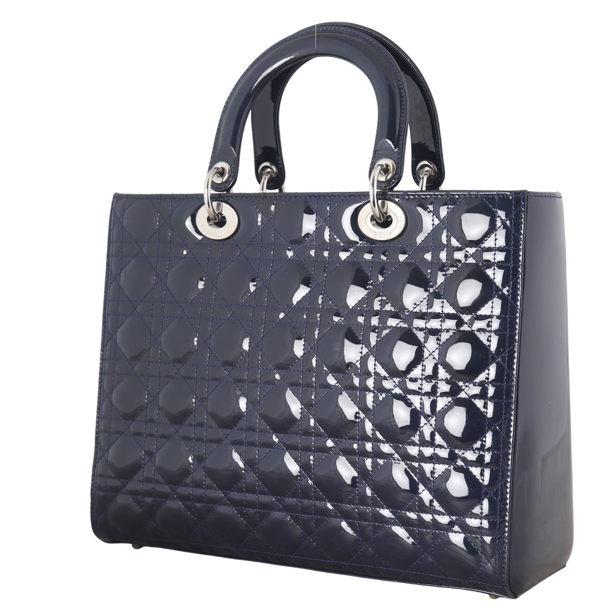 Dior Lady Dior Large Patent_IMG_6886.jpeg