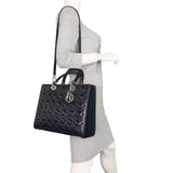Dior Lady Dior Large Patent_IMG_7207.jpeg