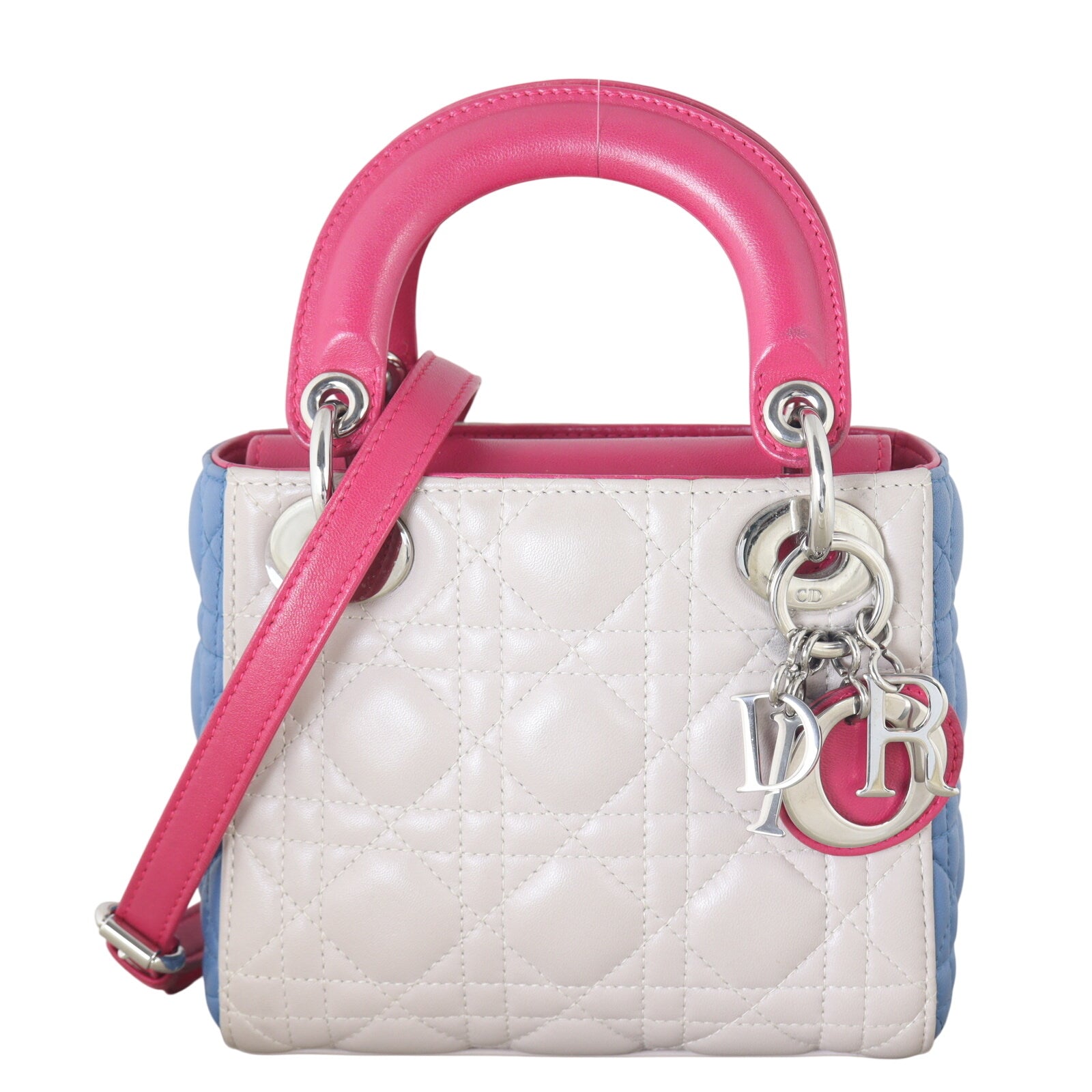Dior Lady Dior Mini Tricolour_IMG_6964.jpeg