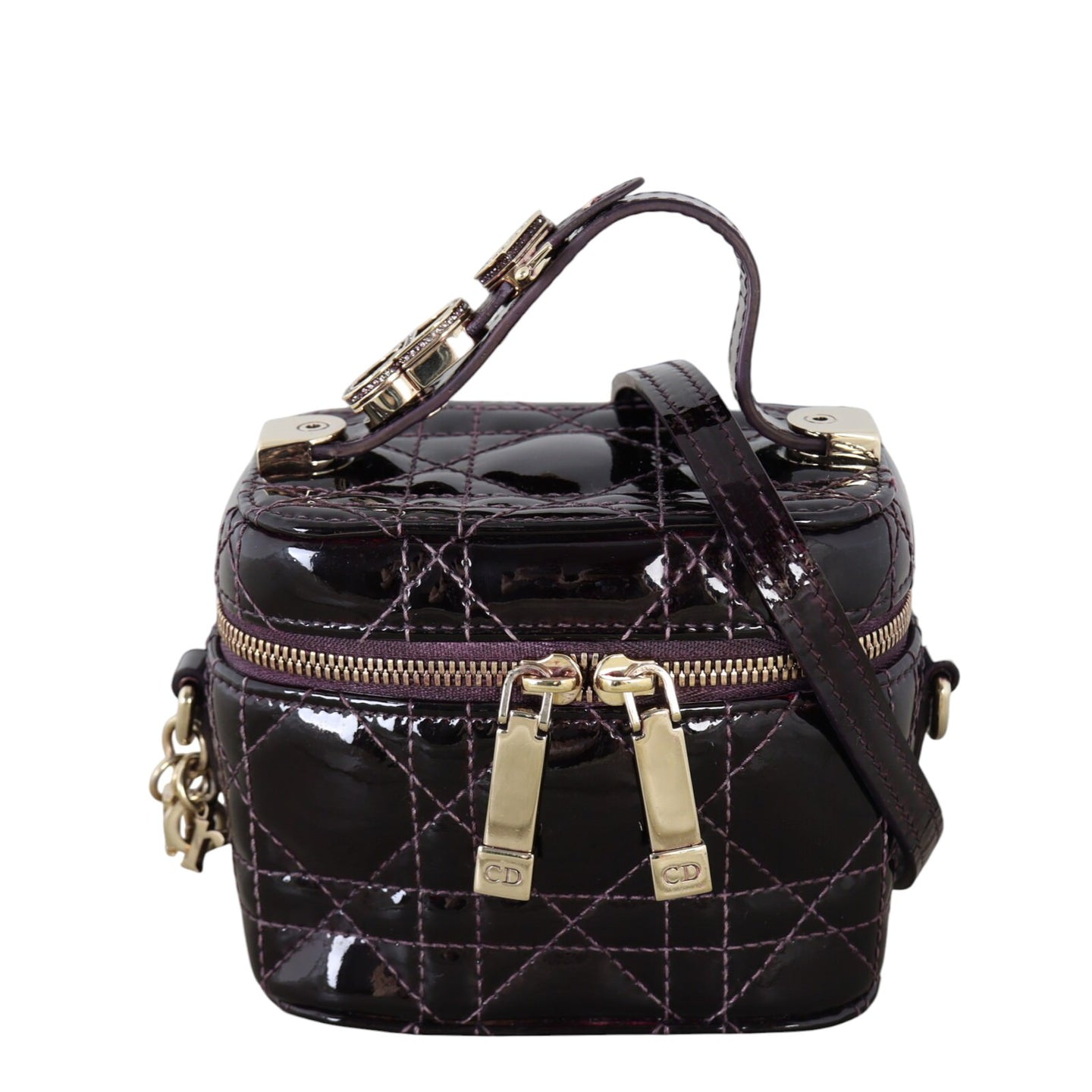 Dior Lady Dior Vanity Case Micro Patent_IMG_4948.jpg