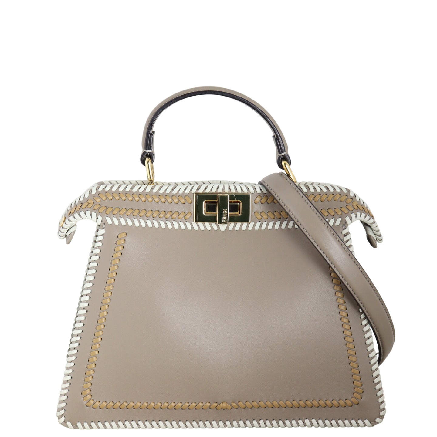 Fendi Peekaboo IseeU Small Woven_IMG_9751.jpeg