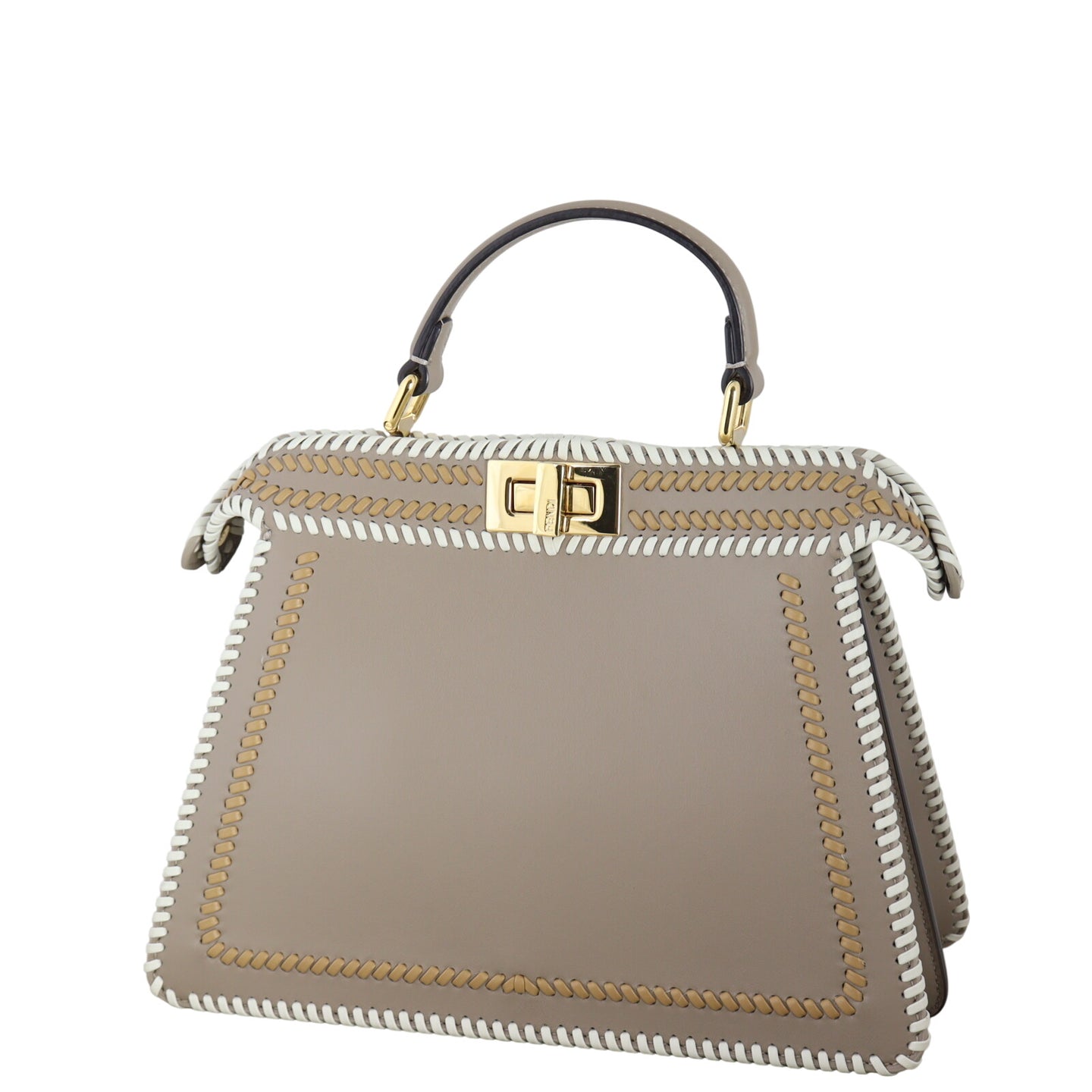 Fendi Peekaboo IseeU Small Woven_IMG_9753.jpeg