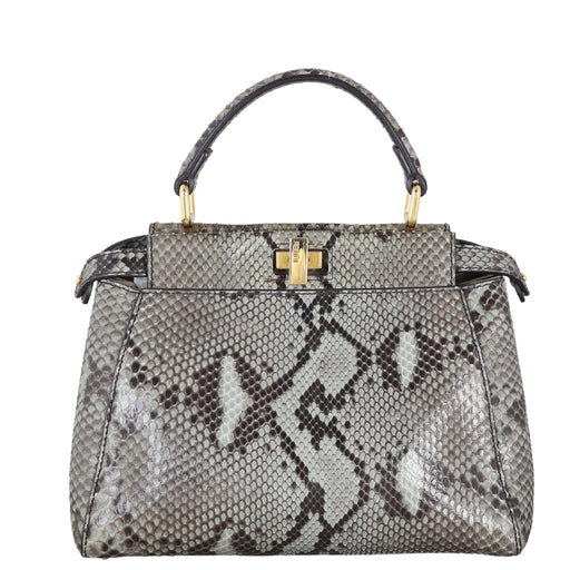 Fendi Peekaboo Mini Python – Luxe.It.Fwd