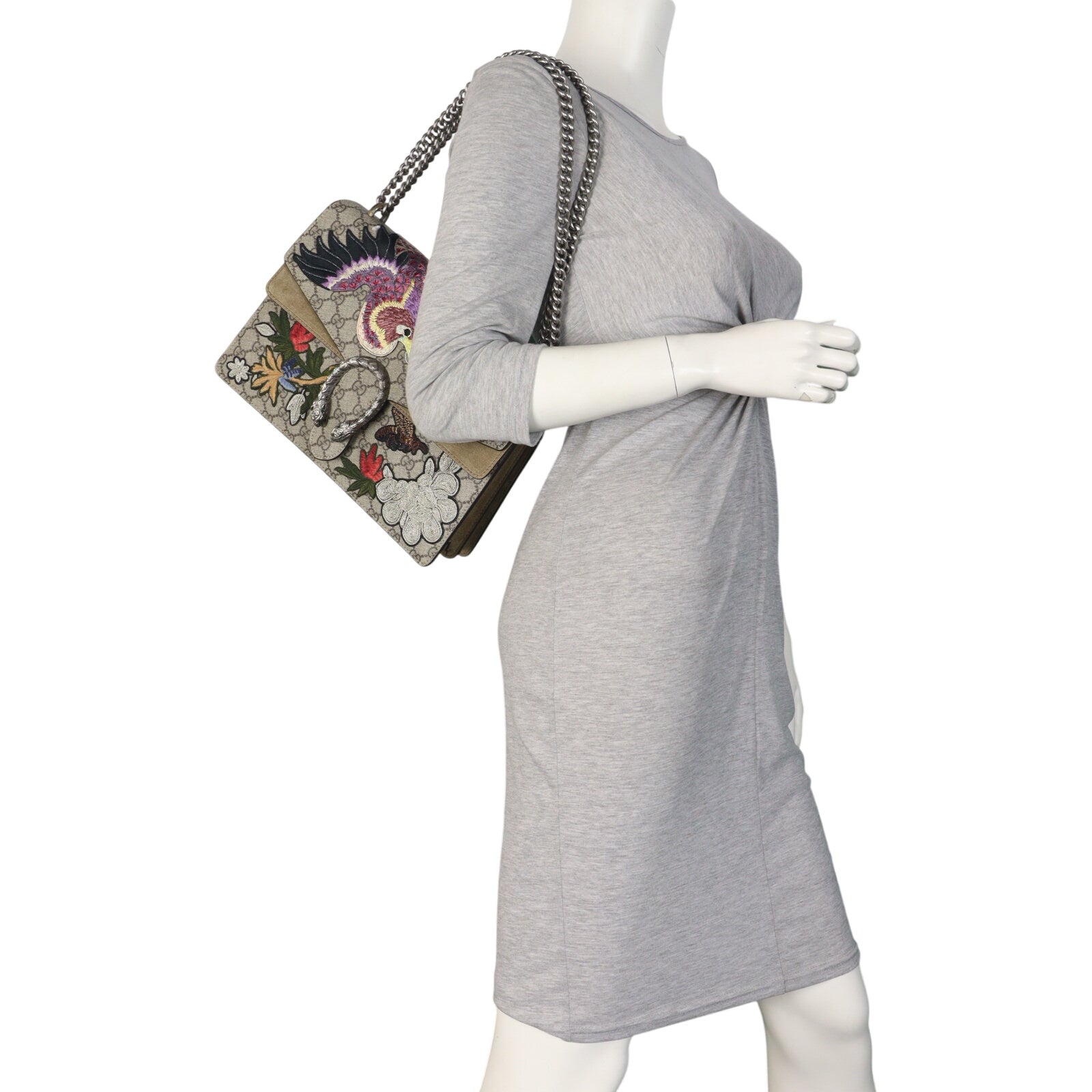 Gucci Dionysus GG Supreme Bird Embroidered Medium Shoulder Bag _IMG_9675.jpeg