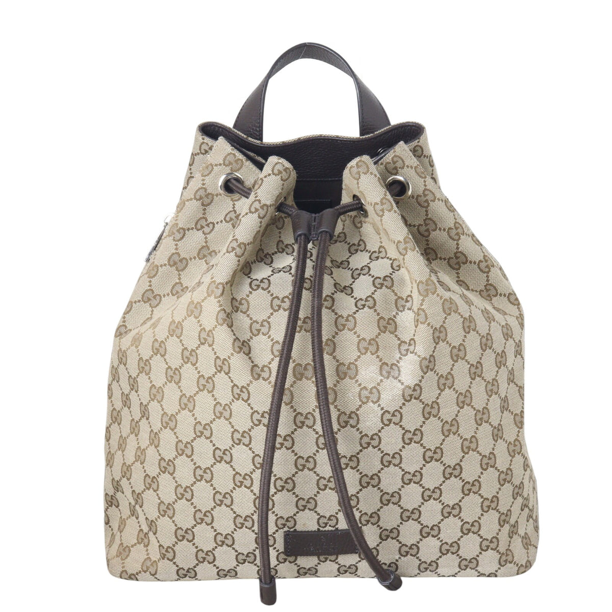 Gucci GG Canvas Drawstring Backpack_IMG_7290.jpg