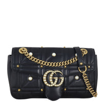 Gucci GG Marmont Matelasse Medium Shoulder Bag Pearl Studded_IMG_2748.jpeg