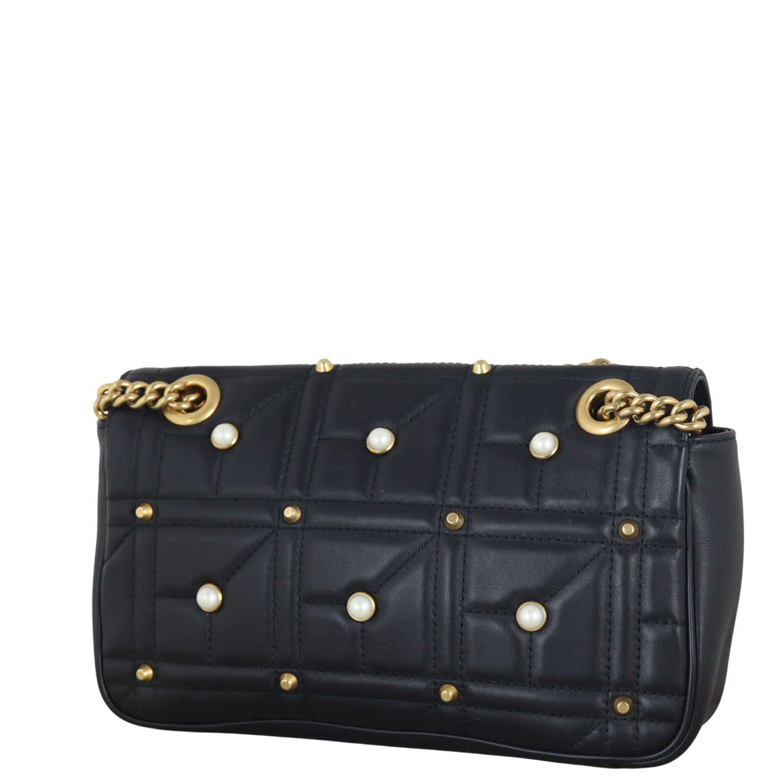 Gucci GG Marmont Matelasse Medium Shoulder Bag Pearl Studded_IMG_2752.jpeg