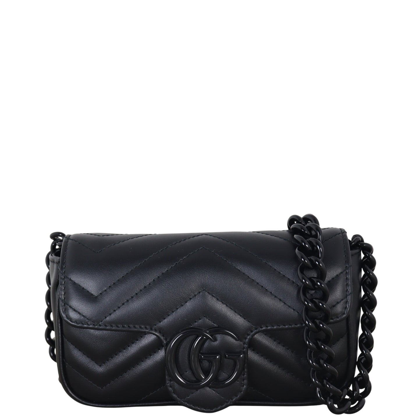 Gucci GG Marmont Matelasse Mini Belt Bag Monochrome (black)_IMG_9933.jpeg