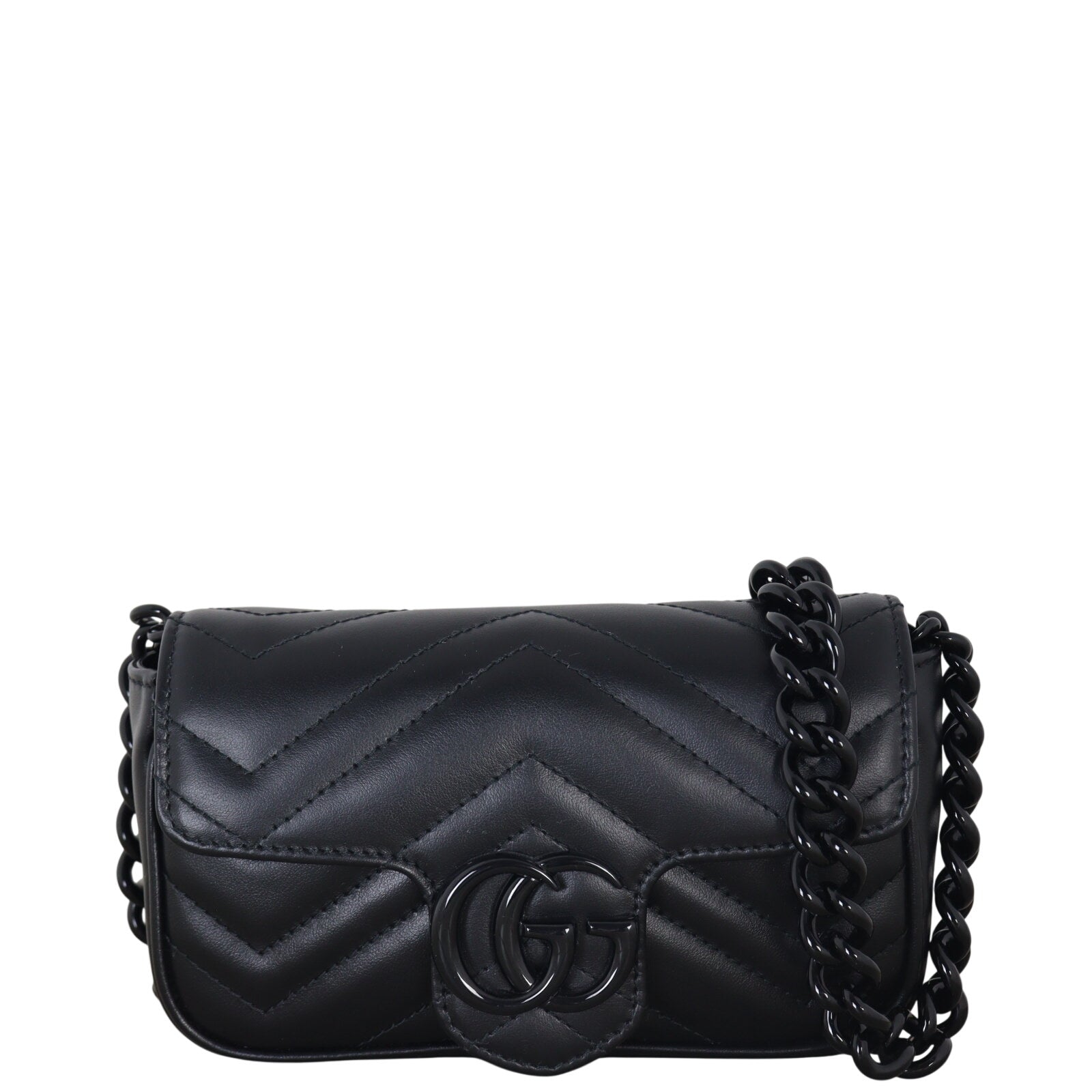 Gucci GG Marmont Matelasse Mini Belt Bag Monochrome (black)_IMG_9933.jpeg