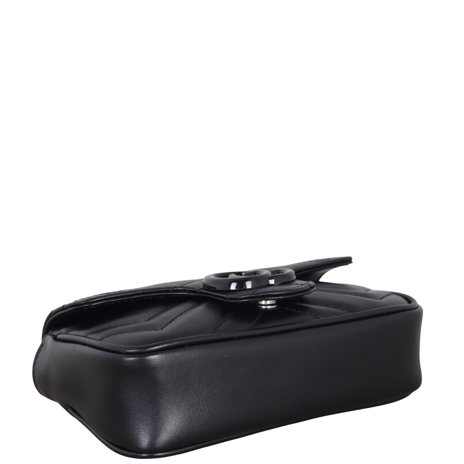 Gucci GG Marmont Matelasse Mini Belt Bag Monochrome (black)_IMG_9935.jpeg