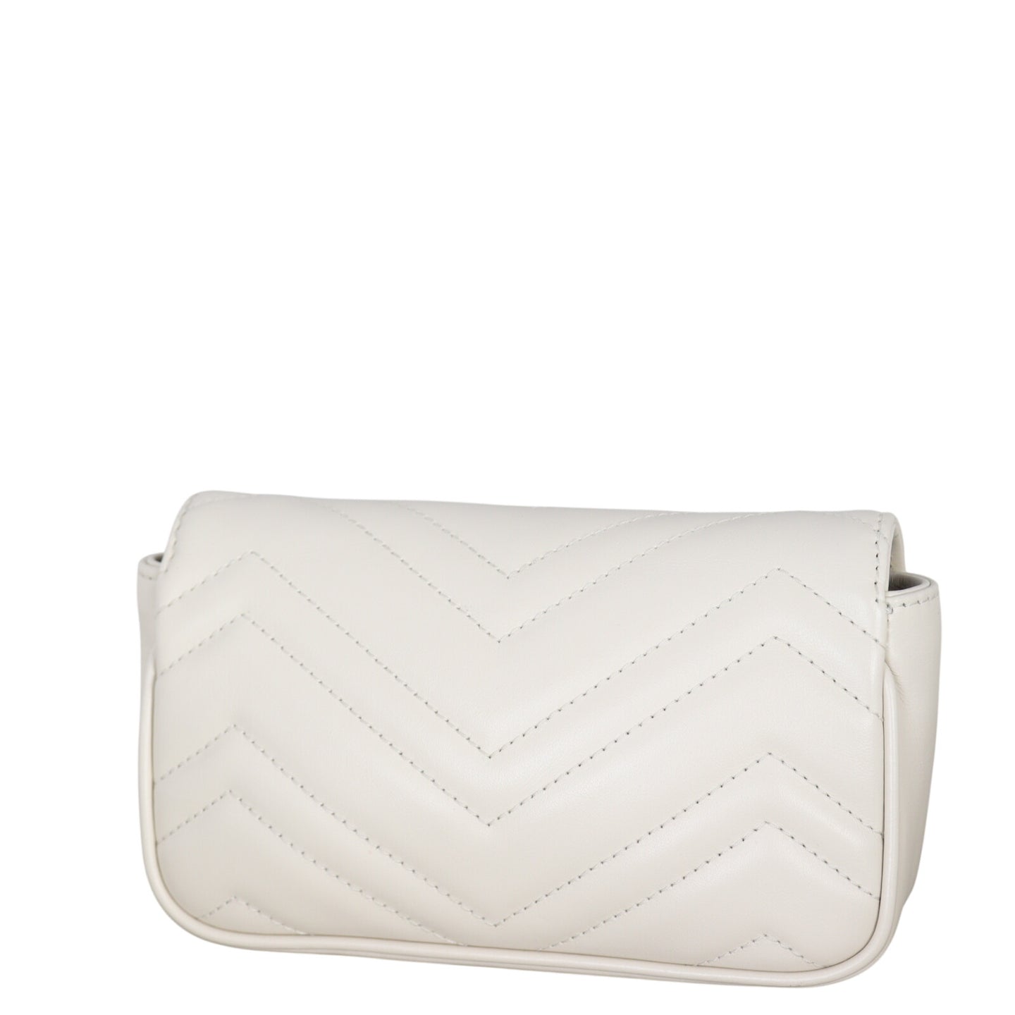 Gucci GG Marmont Matelasse Mini Belt Bag Monochrome (white)_IMG_9922.jpeg