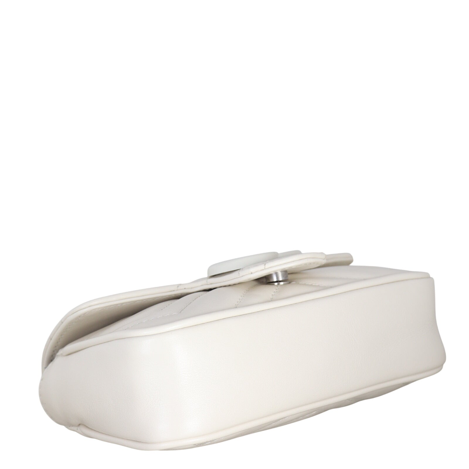 Gucci GG Marmont Matelasse Mini Belt Bag Monochrome (white)_IMG_9923.jpeg