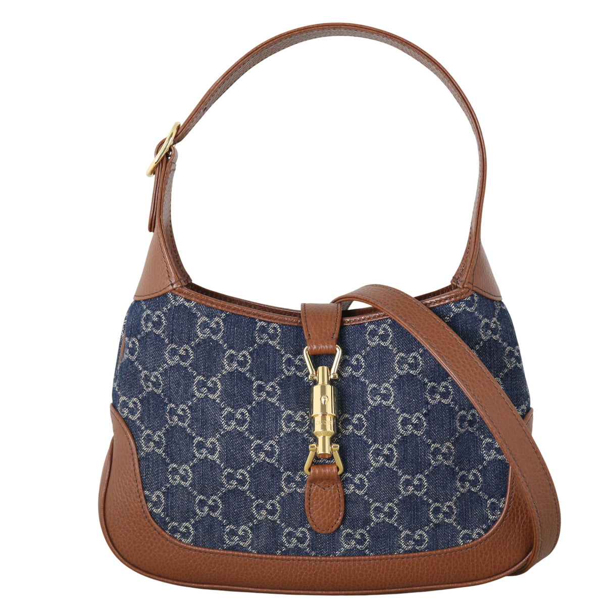 Gucci Jackie 1961 GG Denim Small Hobo_IMG_6022.jpeg
