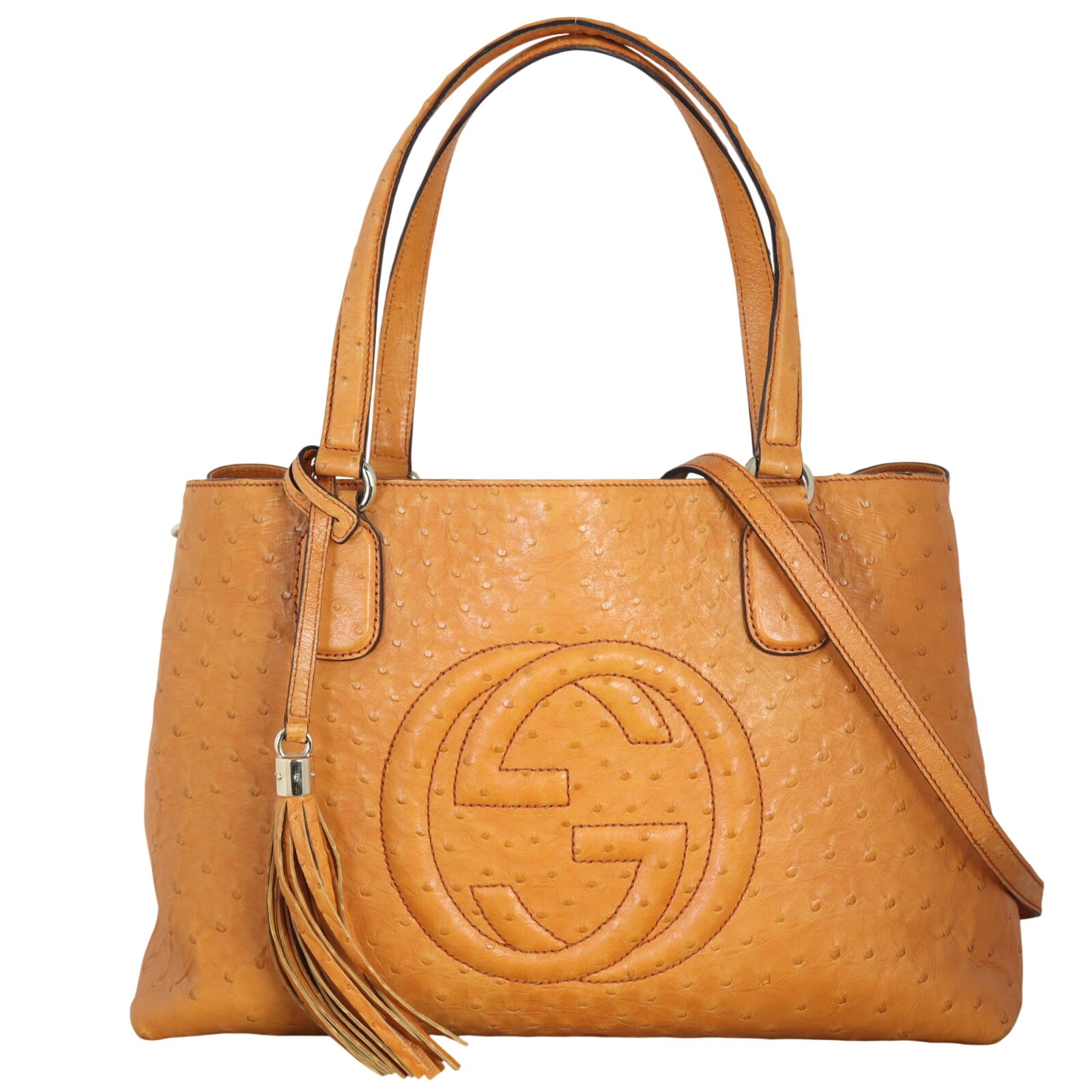 Gucci Soho Working Tote Ostrich_IMG_7493.jpeg