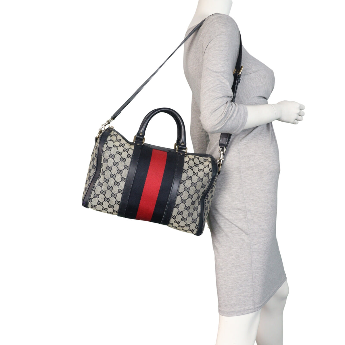 Gucci Vintage Web Original GG Boston Bag Medium_IMG_8195.jpeg