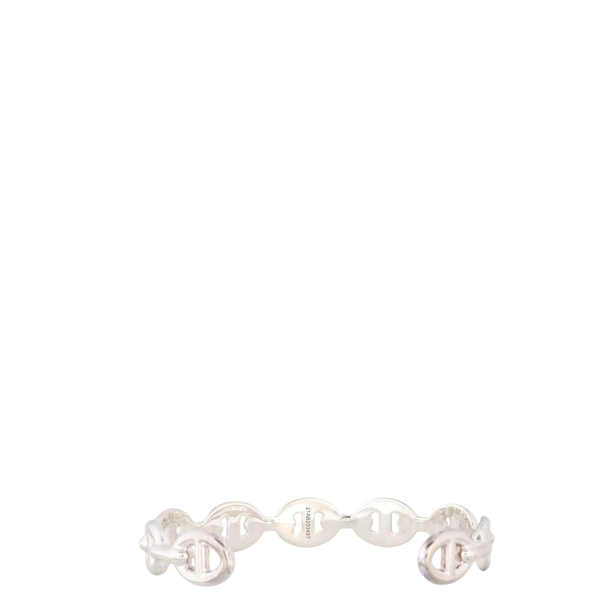 Hermes Chaine d'Ancre Enchainee Silver Cuff Bracelet_IMG_5498.jpg