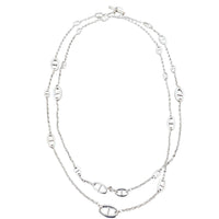 Hermes Farandole Sterling Silver Long Necklace 120 _IMG_9204.jpg