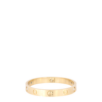 Cartier Classic Love 18k Yellow Gold 4 Diamond Bracelet