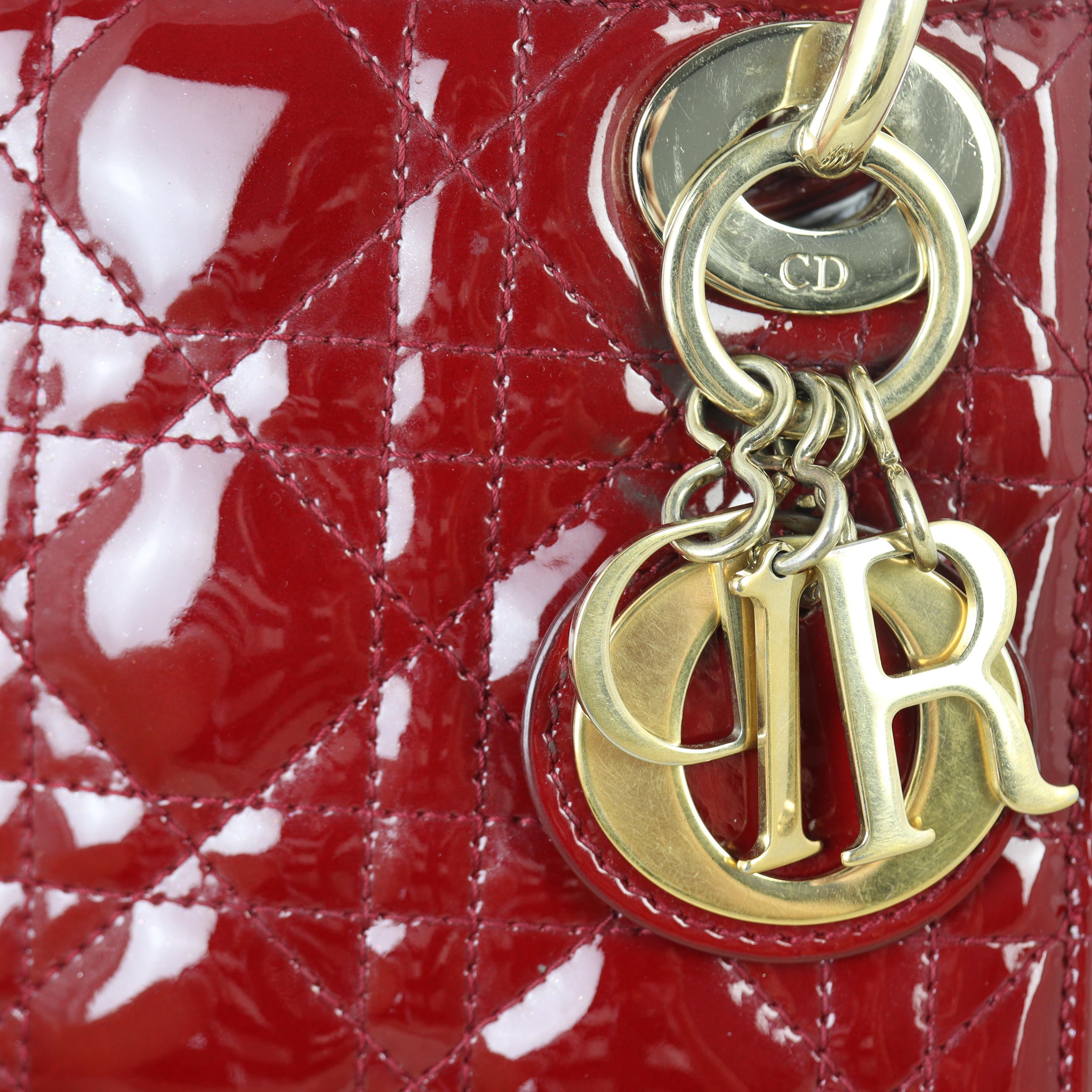 Dior Lady Dior Mini Patent