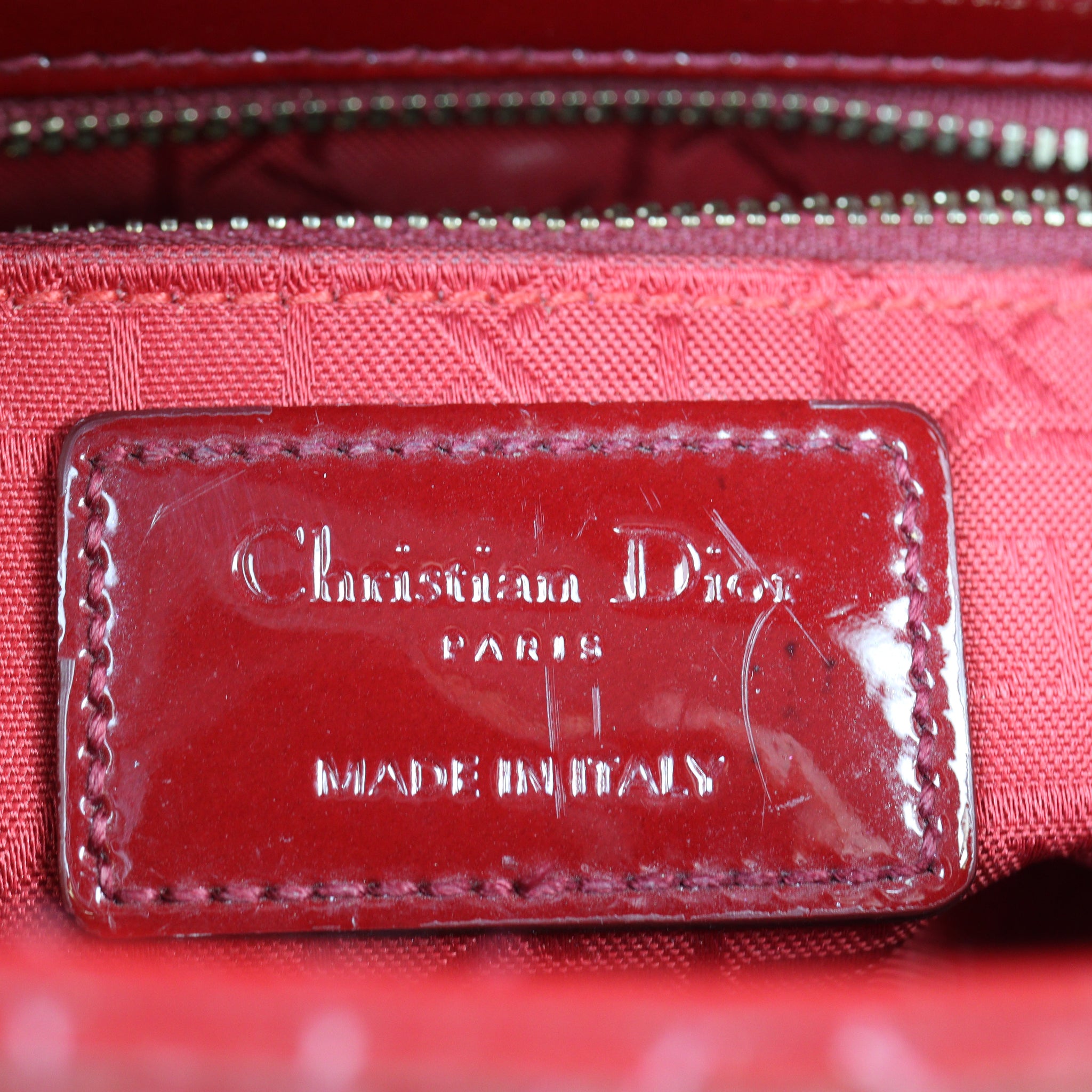 Dior Lady Dior Mini Patent