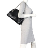 Chanel Just Mademoiselle Bowler Bag Patent
