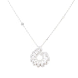 Chopard Precious Lace Vague Diamond 18k White Gold Necklace