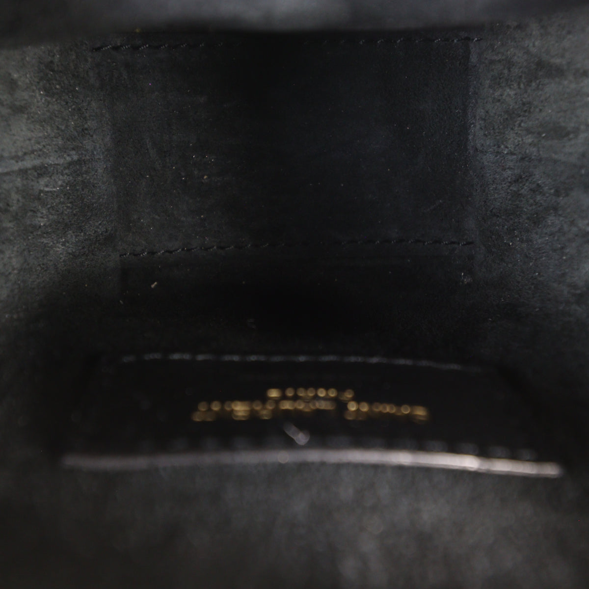 Saint Laurent Le 37 Micro Leather Bucket Bag