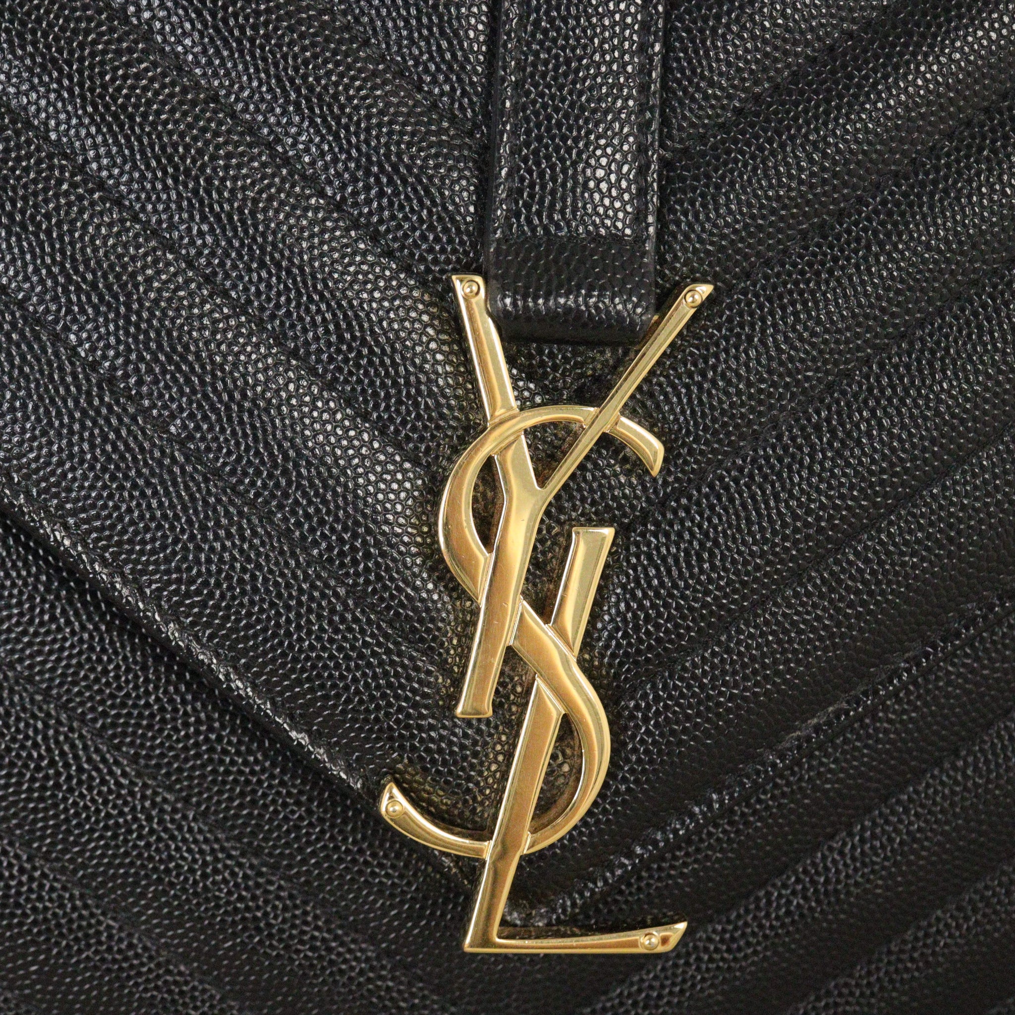Saint Laurent Matelasse Envelope Large Bag