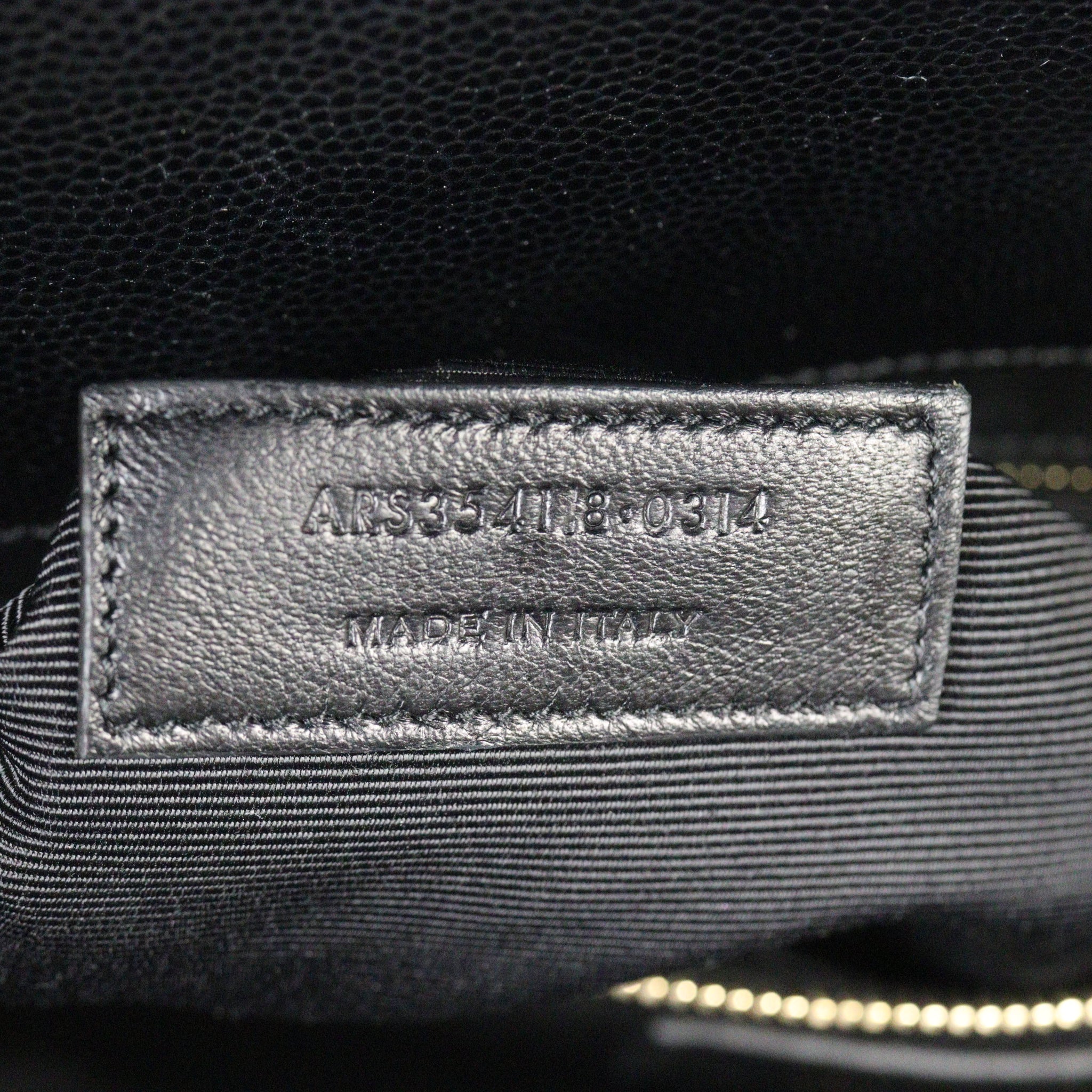 Saint Laurent Matelasse Envelope Large Bag