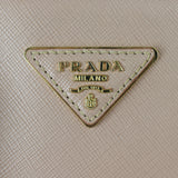 Prada Saffiano Lux Galleria Double Zip Tote Medium