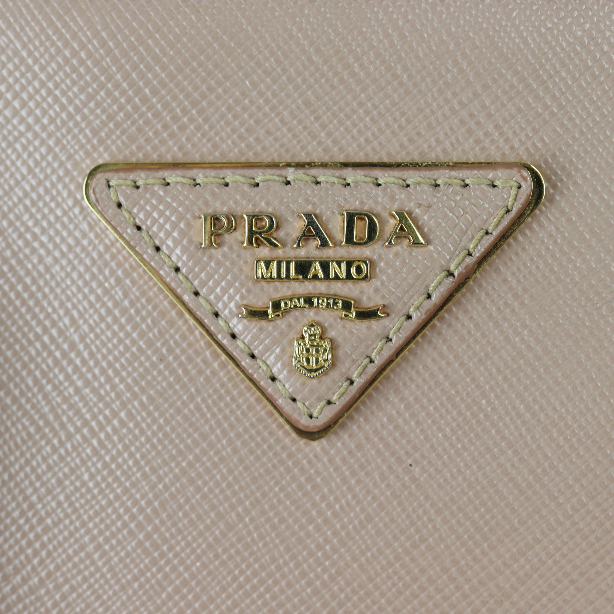 Prada Saffiano Lux Galleria Double Zip Tote Medium