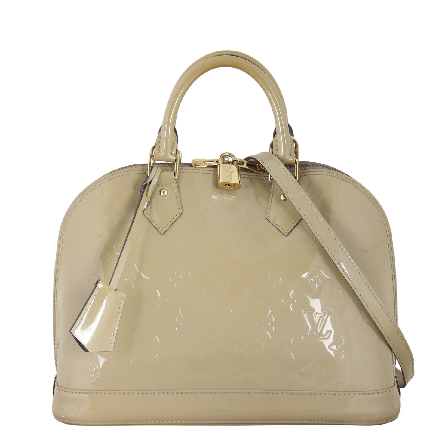 Louis Vuitton Alma PM Monogram Vernis (beige)_IMG_0894.jpeg