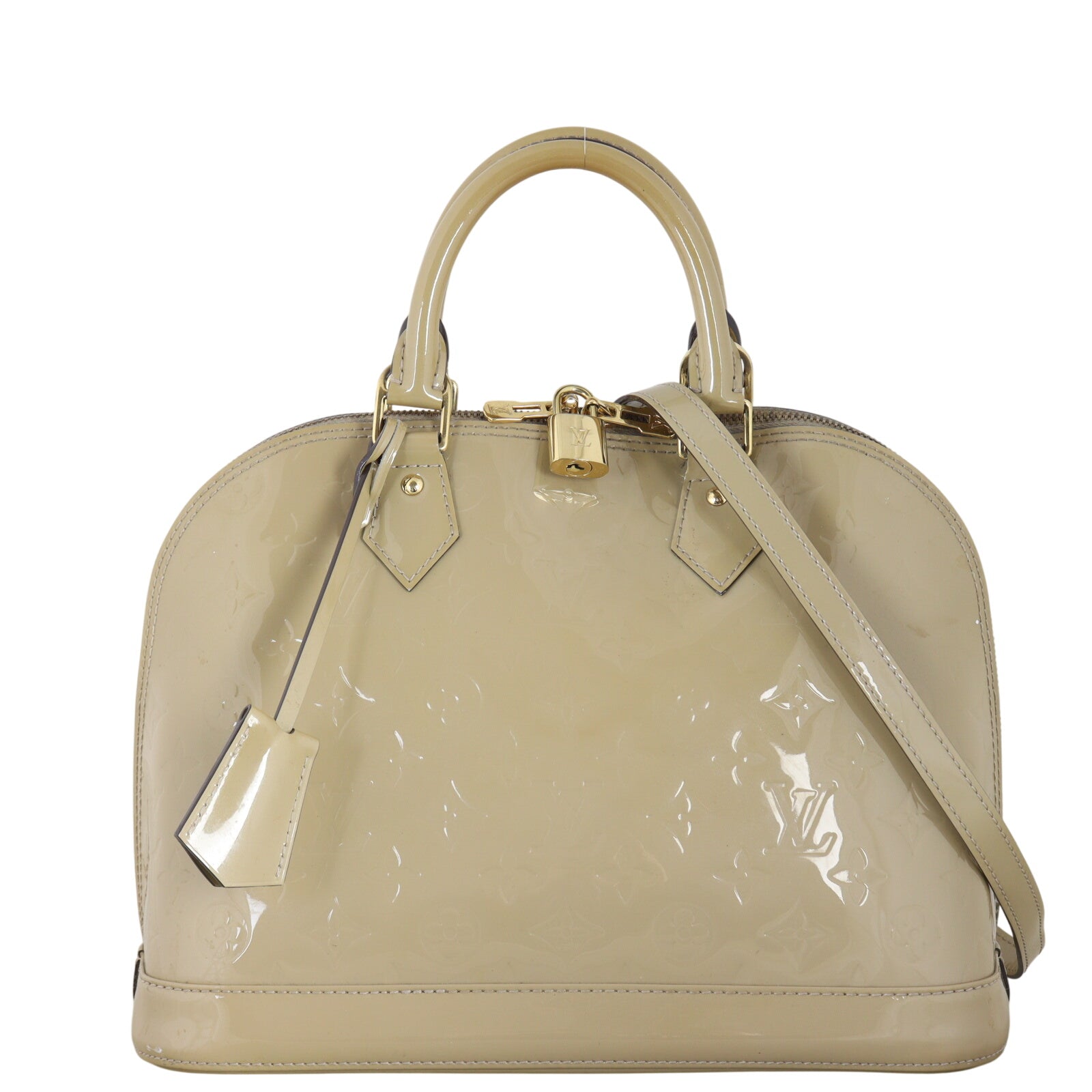 Louis Vuitton Alma PM Monogram Vernis (beige)_IMG_0894.jpeg