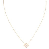 Louis Vuitton Color Blossom BB Star Diamond Mother of Pearl 18k Rose Gold Pendant Necklace_IMG_4319.jpg