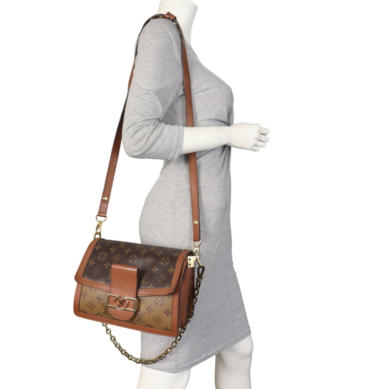 Louis Vuitton Dauphine MM Monogram Reverse_IMG_4424.jpeg