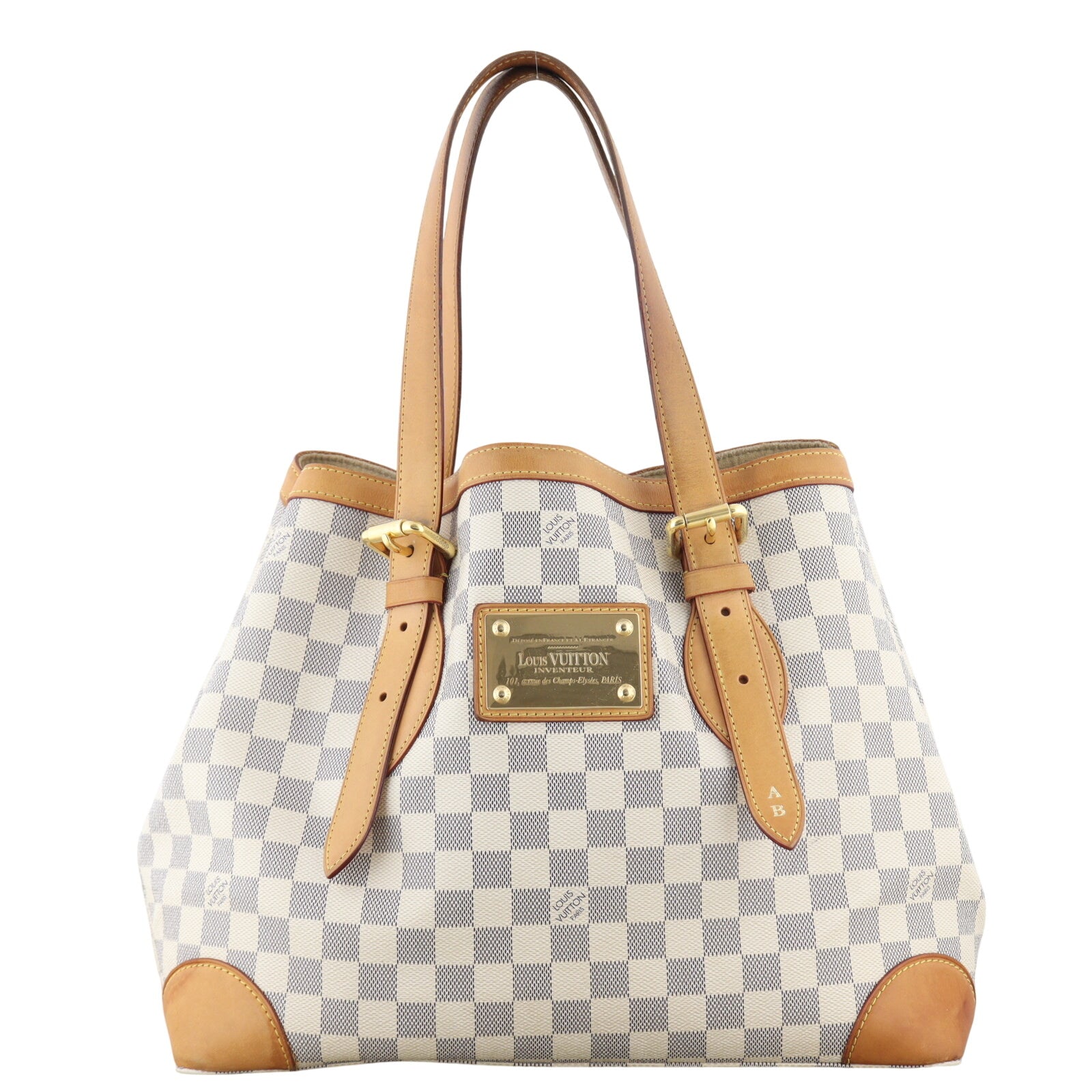 Louis Vuitton Hampstead MM Damier Azur_IMG_4601.jpeg