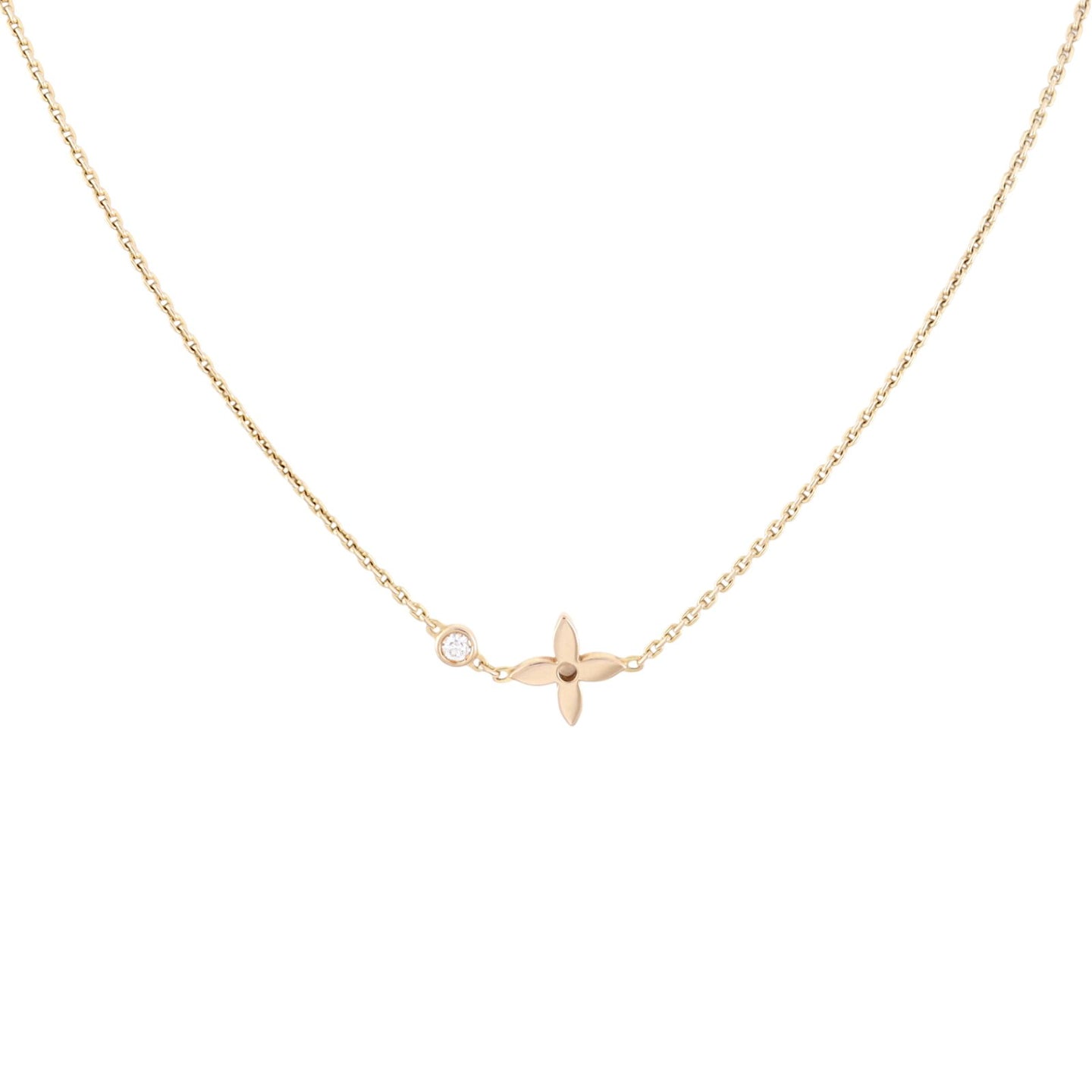 Louis Vuitton Idylle Blossom Diamond 18k Rose Gold Pendant Necklace_IMG_4348.jpg